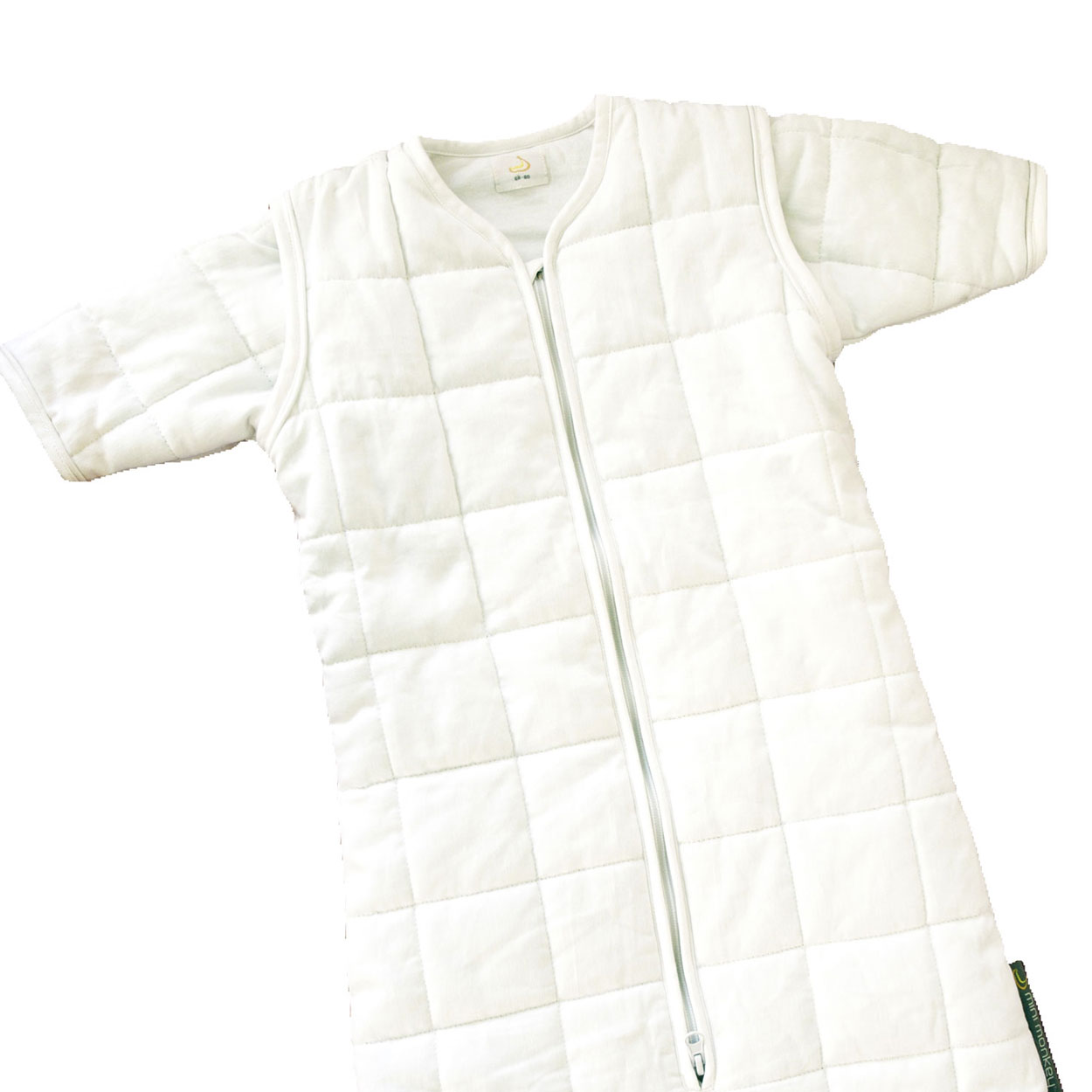 Travel sleeping bag - White - 100% cotton - medium